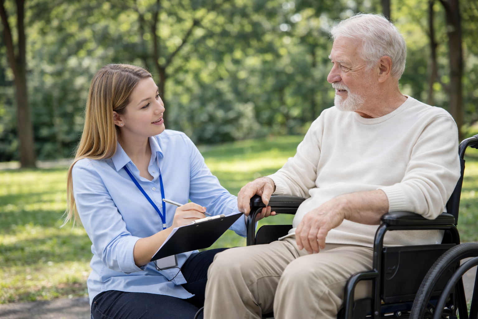 Occupational therapy therapist therapy  doing home modification at assessment  in NDIS home care package 